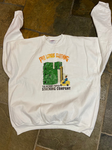 Detroit Paper Stacking Company Crew Neck