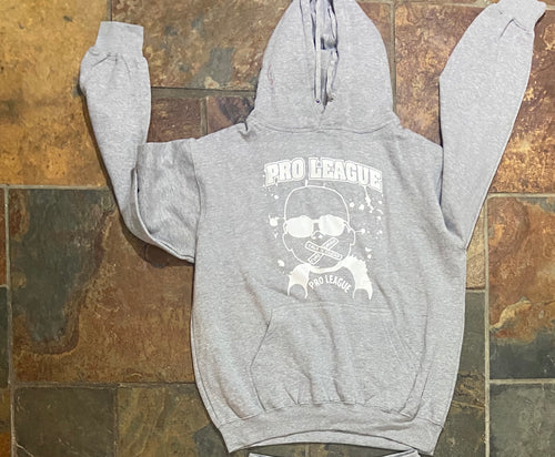 PRO LEAGUE BABY HOODIE (GREY)