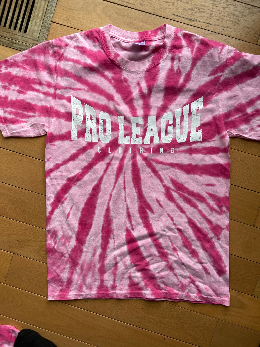 PINK TIE DYE CLASSIC PRO LEAGUE T-SHIRT